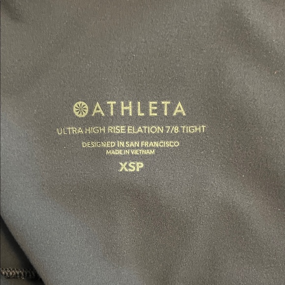 Athleta Ultra High Rise Elation 7/8 Tight - Picture 2 of 2